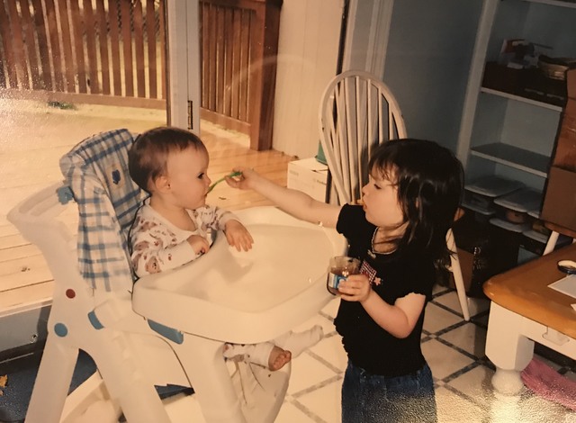 Quand j'etais petit, je suis mange de mon seour.