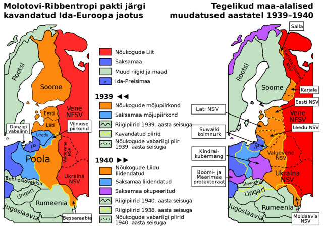 Eesti Vabariik okupeeriti Venemaa poolt