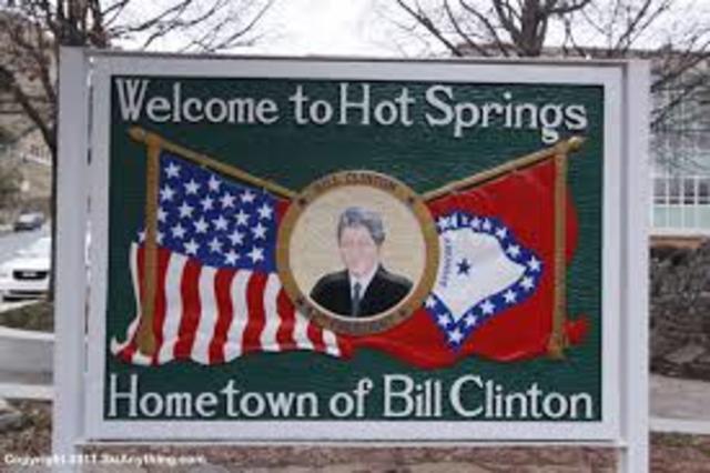 Moved To Hot Springs