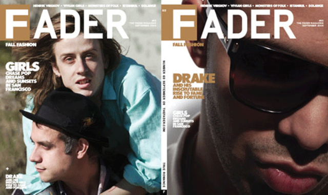 FADER FIRST: Drake