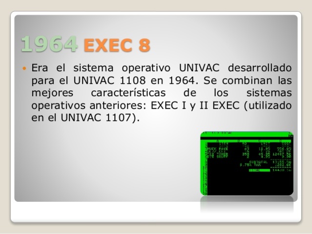 EXEC 8