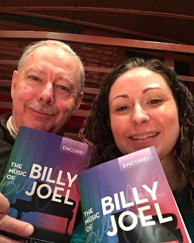 Philly Pops Billy Joel concert with my Dad