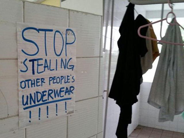 The Kid is arrested for stealing laundry.