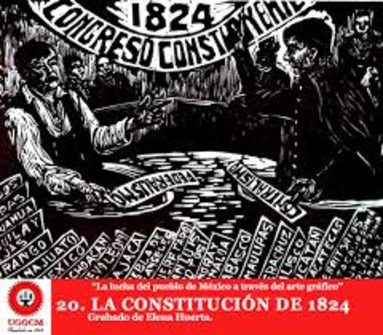 Constitución  Federal de los Estados Unidos Mexicanos de 1824.