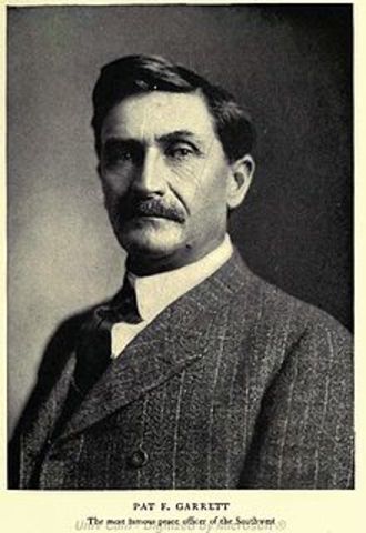 Pat Garrett elected sheriff