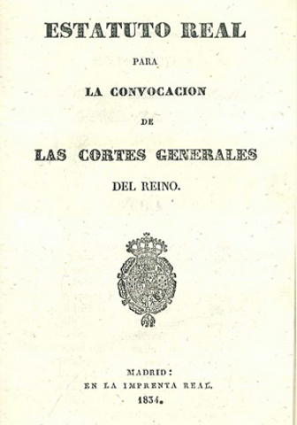 Estatut Reial de 1834