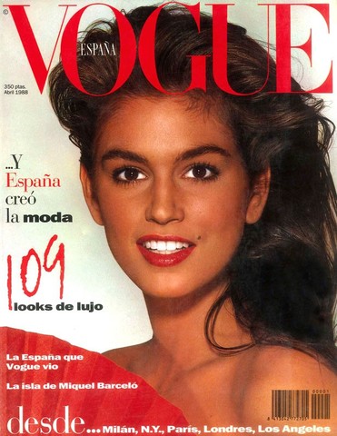 PRIMERA PORTADA DE VOGUE ESPAÑA