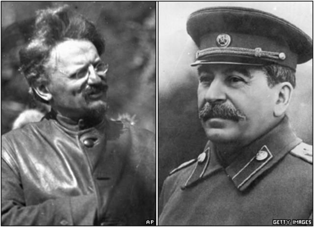 Disputa entre Trotsky e Stalin