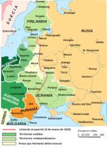 Tratado de Brest-Litvosk, Rusia firma la paz con Alemania en la Primera Guerra Mundial