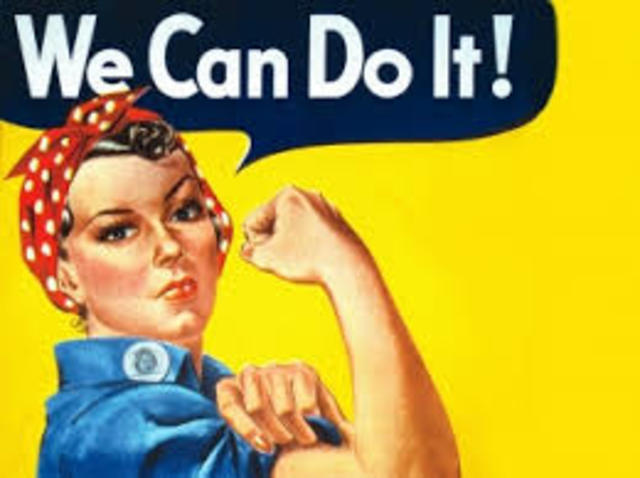 Rosie the Riveter/woman in the workplace