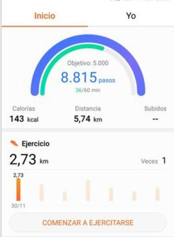 Caminata con mi amiga Soraya