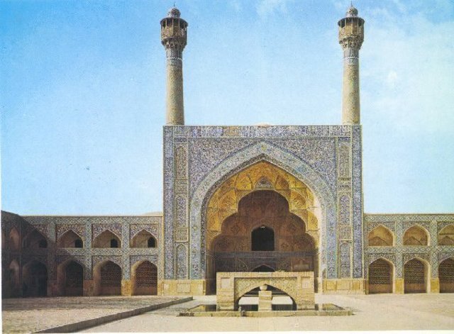 Iwán sur de la Gran Mezquita