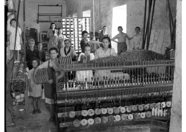 Desarrollo de la industria textil