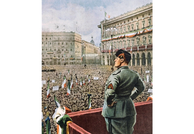 Instauración de un gobierno fascista