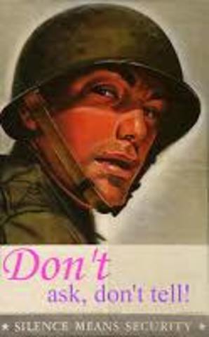 "No preguntes, no digas"