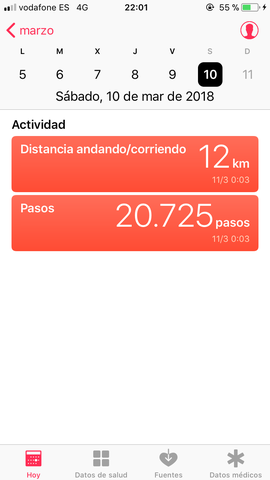 Caminata el domingo