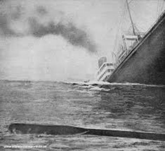 Sinking of the Arabic- WWI