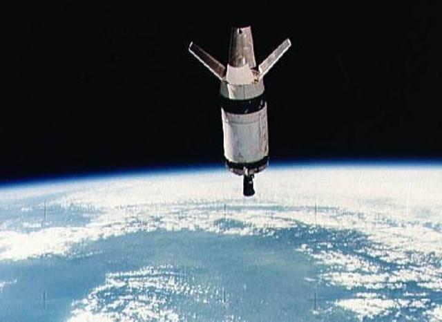 Los estadounidenses construyeron la estación Skylab.