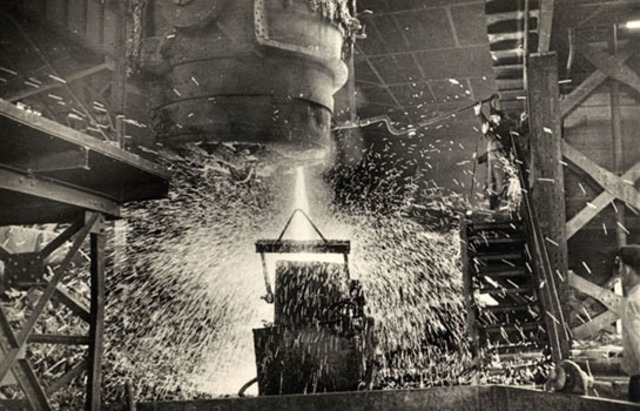 La industria sideruúrgica