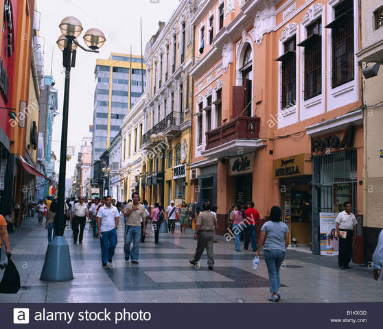 El centro de Lima
