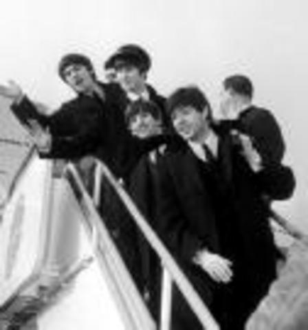 The Beatles arrive in New York