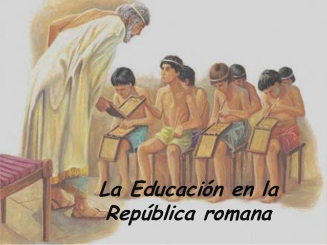 Educación en Roma