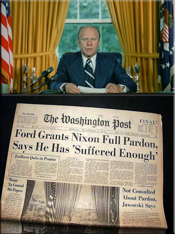 Ford Pardons Nixon