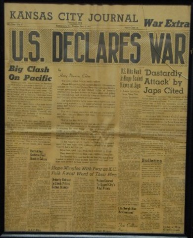 US war declaration