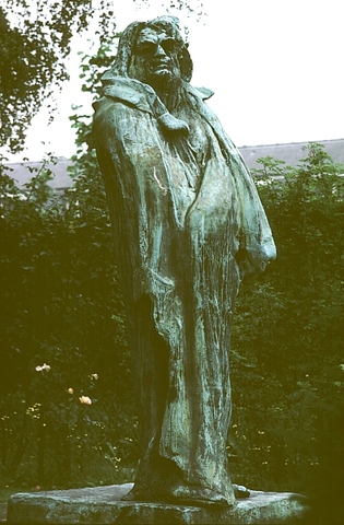 Auguste Rodin Finishes Monument to Balzac