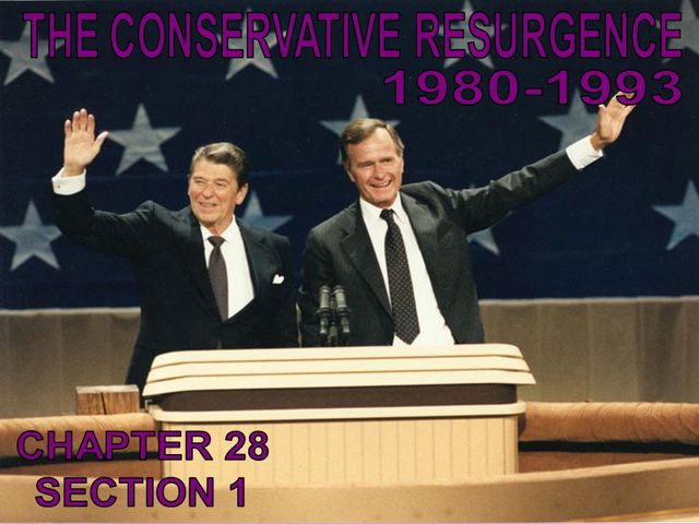 Conservative Resurgence