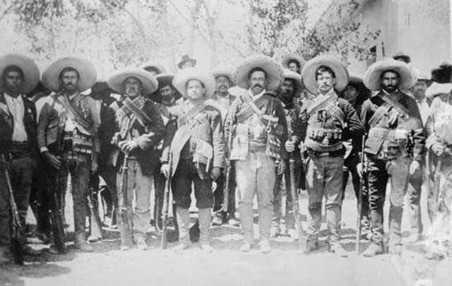 In Mexico, Pancho Villa led an army of about 1,500 guerillas across the border to stage a raid against the small American town of Columbus, New Mexico, as a result of abandonment by Woodrow Wilson