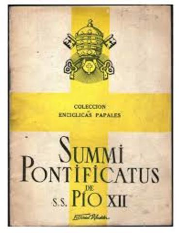 Summi Pontificatus