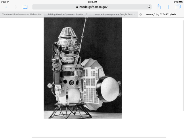 Venera 3 space probe