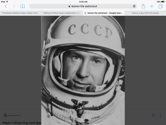 Leonov the astronaut