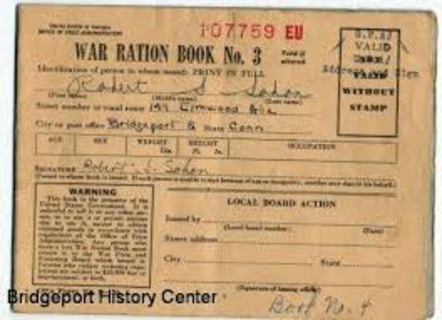 Conservation, Rationing, & Factory Production