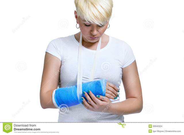 In 2013 I went to the hospital because i broke my arm.