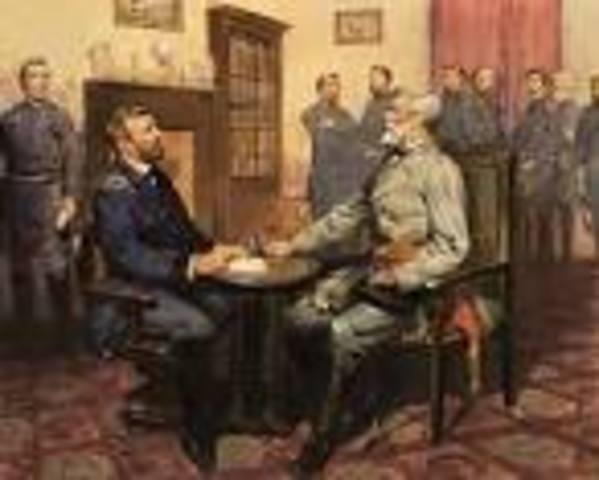 lee's surrender at Appomattox court house