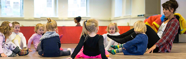 Toddlers dancing (Social & Physical)