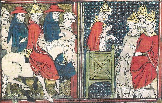 Auge de la iglesia cristiana en la sociedad Feudal