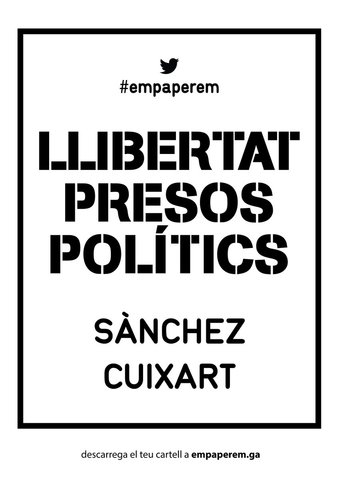 Concentració per la llibertat dels Jordis