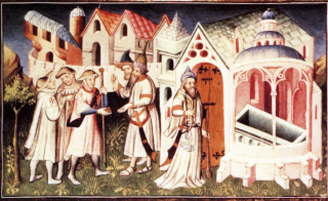 Aparición de los hospitalarios de San Lázaro