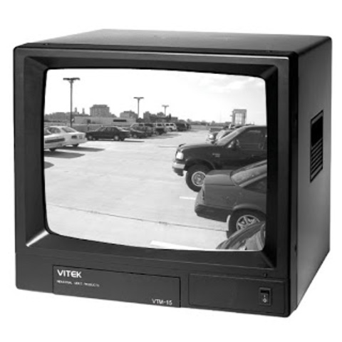 black and white tv