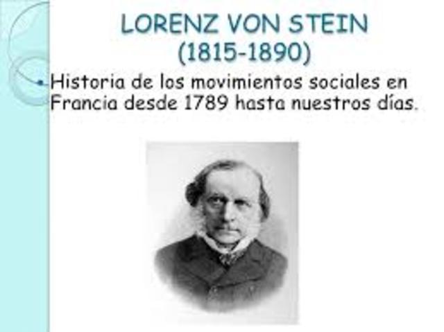Lorenz Von Stein (1815-1890)
