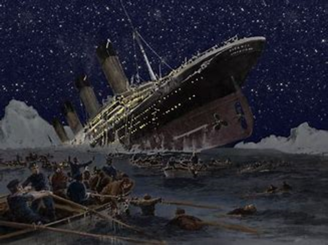 Titanic sinking