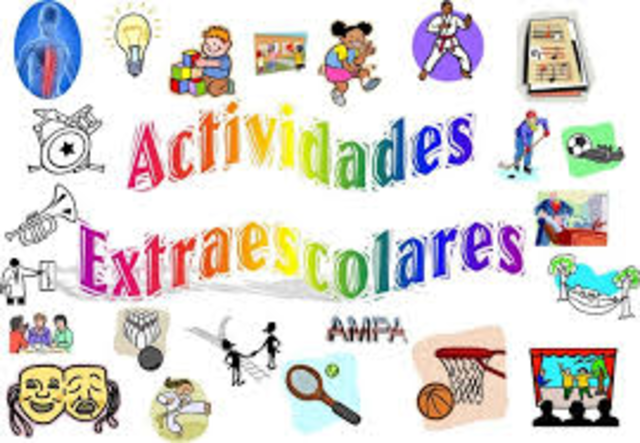 Participación en actividades extracurriculares