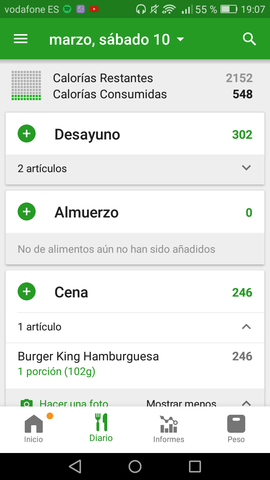 Programa Salud comida