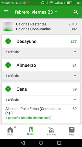 Programa Salud comida