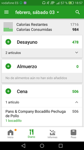 Programa Salud comida