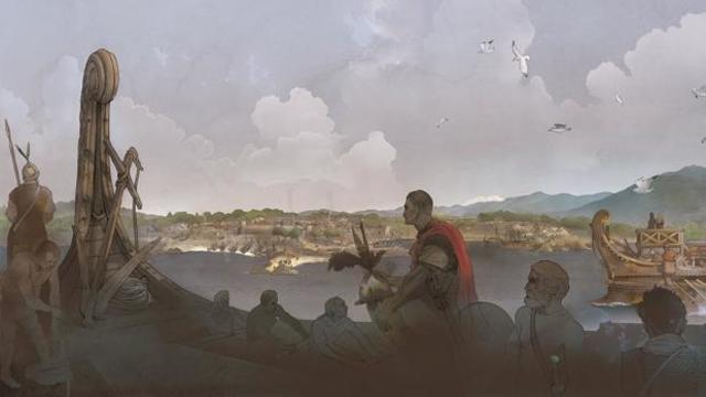 Escipión llega a Ampurias