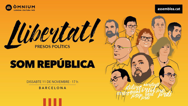 Manifestació per l'alliberament dels presos polítics